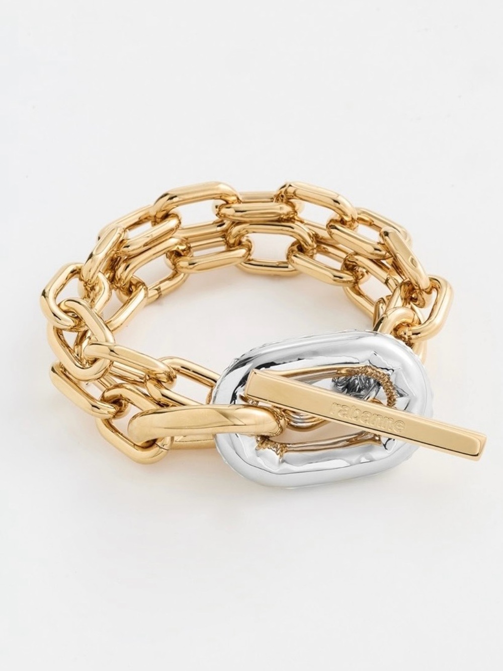 Paco Rabanne XL Link Bicolor Bracelet